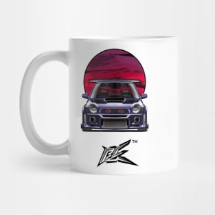 SUBARU IMPREZA WRX GC8 BUGEYE violet Mug